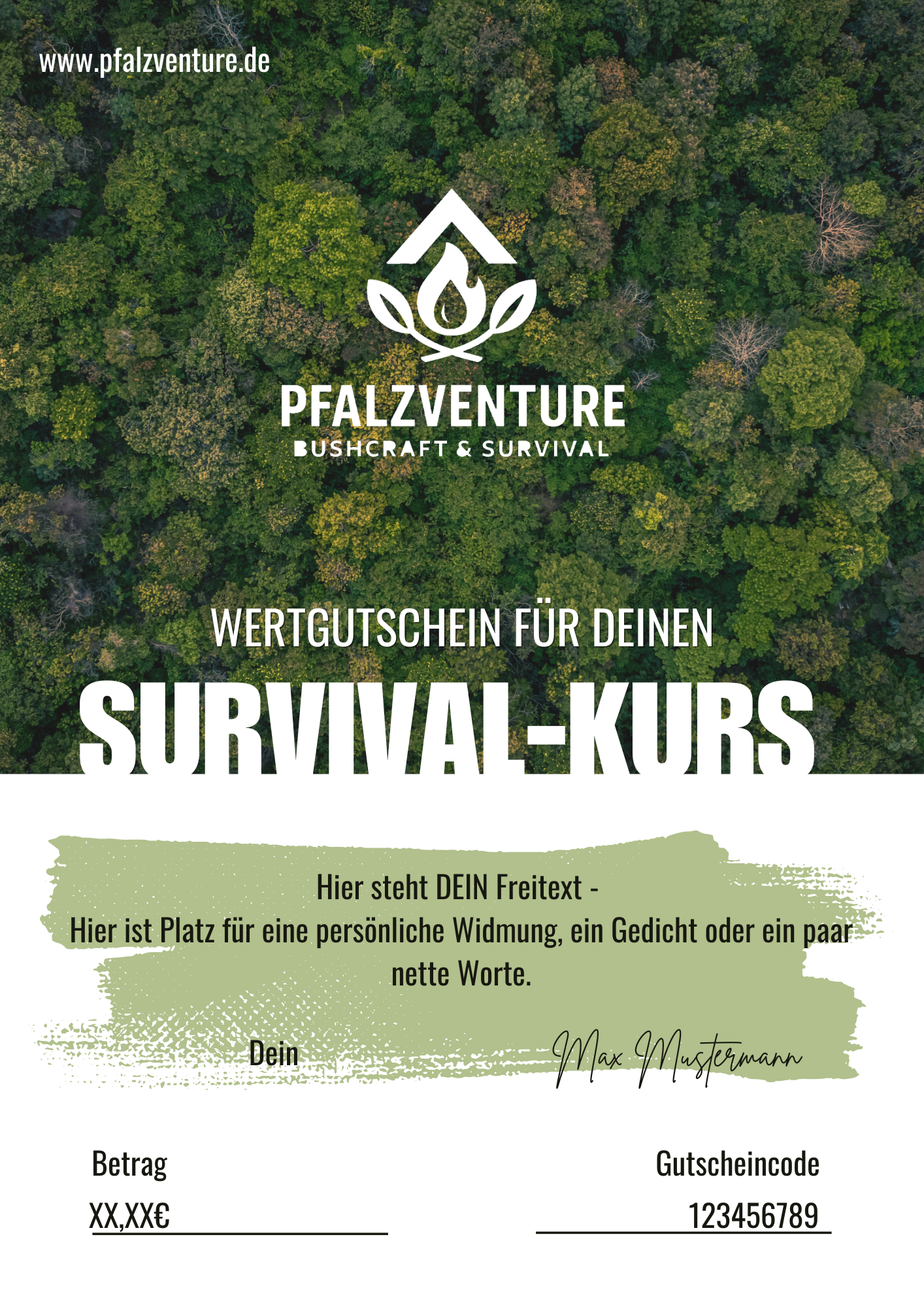 Gutschein Pfalzventure